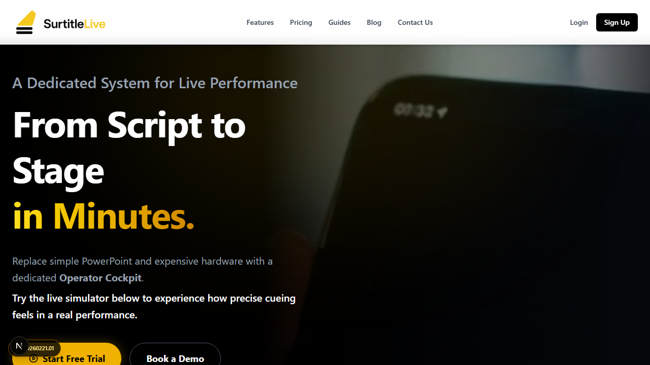 Figure 1: Sign Up button location